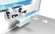 εξωλέµβιου, µε αυτιά, Nawa Lockit-once outboard lock for engine, fitted with clamp screws, Nawa 14-1020 BT250