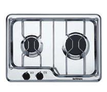 cooker Skipper with two burners and grill, Stainless Steel / Free standing ύναµη καύσης / Power: 2,3ΚW, 1,73ΚW ύναµη καύσης grill / Power of the grill: 1,5ΚW Βάρος / Weight: