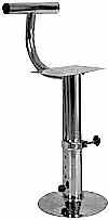 καθίσµατος, Telescopic seat support, adjustable in height, Σωλήνας / Tube: Bάση / Base: Ύψος / Hight: Ø60 Ø240 Ø450 43-4712