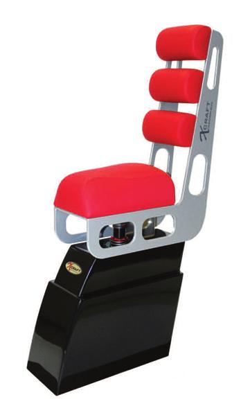 The most luxury and heavy duty suspension seat.