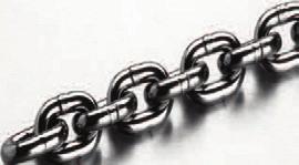 MARINE Chain 54 Aλυσίδα Chain Αλυσίδα σε τρεις τύπους: Stainless Steel AISI 316 in three types: Αλυσίδα Din 763 AISI 316 (µακρύς κρίκος) Chain Din 763 AISI 316 (long link) Πάχος