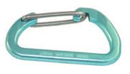 Aluminium spring hook Delta, Kong, tested L80 52-8953 Γάντζος έλτα µε οβάλ άνοιγµα, Kong, tested, Αλουµίνιο Aluminium