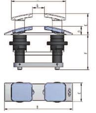 MARINE Bollards Cleats Bow chocks Hawse pipes 42-0032