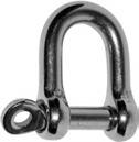 θηλιά, Halyard shackle with cross bar and locking pin, Ø5 Ø6