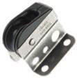Ανοξείδωτα ράουλα ΝΑΥΤΙΛΙΑ Ράουλα Mini Mini blocks SHEAVE DIA 12 (stainless steel sheave) mini block - rope size 4 mm N Part # Description Height mm Width mm Thick. mm W.L.