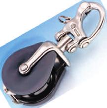 011 4 60114 Fixed eye with becket 45 18 14 240 500 0.015 6 60120 Cheek block 36 18 14 240 500 0.010 3 4 5 Double blocks 8 60213 Fixed eye 45 18 28 320 700 0.
