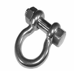 shackle, Blue Wave, ιαστάσεις / Dim (DxL): Ø4x20 Ø5x36