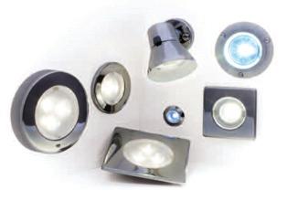 MARINE Lights Φώτα Roca PowerLED Roca PowerLED lights The new range of LED lights is designed for the harsh marine environment.