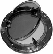 42-4702 Φιλιστρίνι οβάλ µε σίτα, Scm, Port hole oval with mosquito screen,
