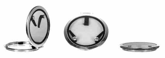στρογγυλό τριπλό, µε καπάκι, Scm, Heavy duty port hole round, openable