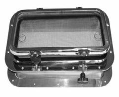 Steel Ø125 Ø150 Ø200 42-4722 Φιλιστρίνι στρογγυλό σταθερό, Olcese Ricci, Port hole round fixed, Olcese Ricci, 200 Ø250 Ø300 42-4731 Φιλιστρίνι ελειπτικό µε σίτα,