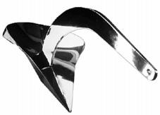 between 30 & 90 tonnes 75 2400 43-0013 Άγκυρα, Spade, Γαλβανιζέ Anchor, Spade, Galvanized Steel REF BOAT WEIGHT kgs SURFACE cm² S40 < 6,50 m < 1 tonne 5,5 400 S60 < 7,50 m < 3,5 tonnes 9,5 600