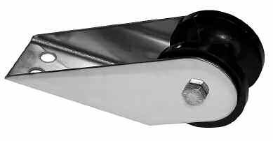 Can, Roller in strong reinforced nylon for chain or anchor line, Can, Ø54 Ø70 43-5451