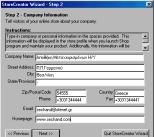 διαµορφώσουµε το Store Creator πραγµατοποιείται µέσα από µία σειρά παραθύρων που