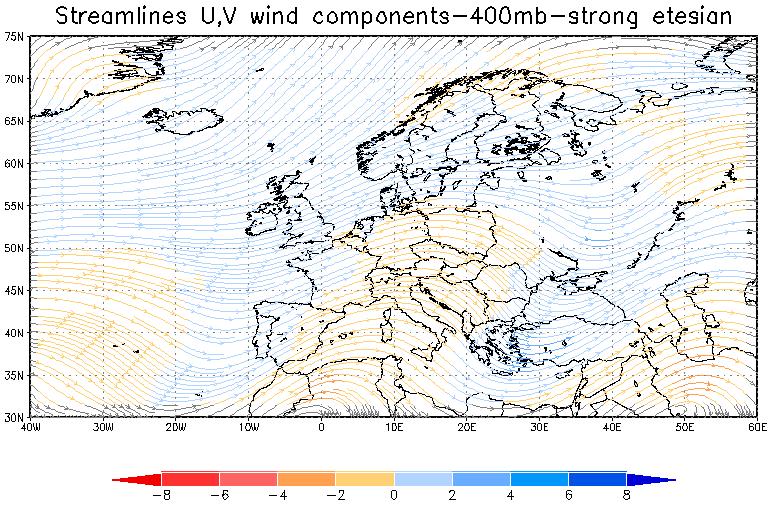 Στον χάρτθ των 500 mb ςτθν περιοχι τθσ ανατολικισ Μεςογείου παρατθρείται κετικόσ ςτροβιλιςμόσ που ςυνδζεται
