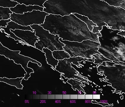 υπέρυθρου στα 12 µm, τα πρώτα καταιγιδοφόρα Cb αναπτυχτήκαν στις 10:00 UTC (κόκκινο βέλος στην εικόνα 89α), ενώ δώδεκα ώρες αργότερα, οι καταιγίδες