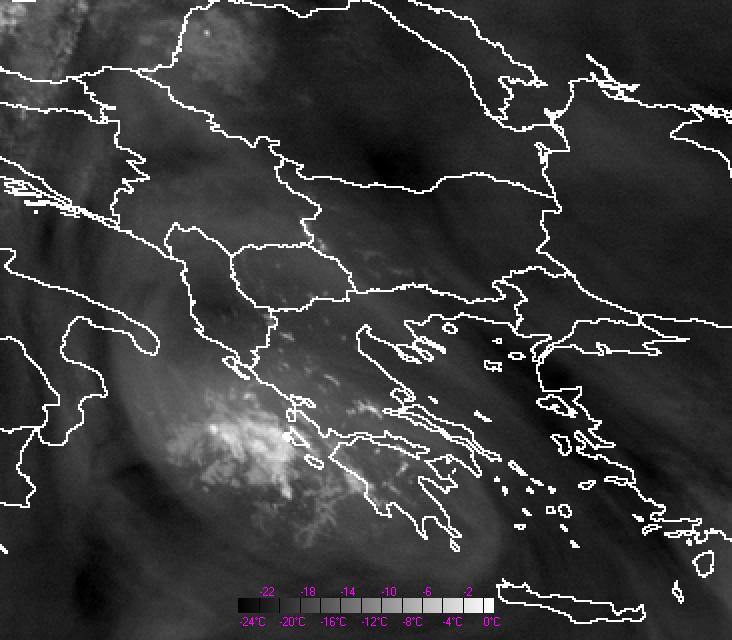 και στα 7.3 µm είναι -13 µε -16 o C.