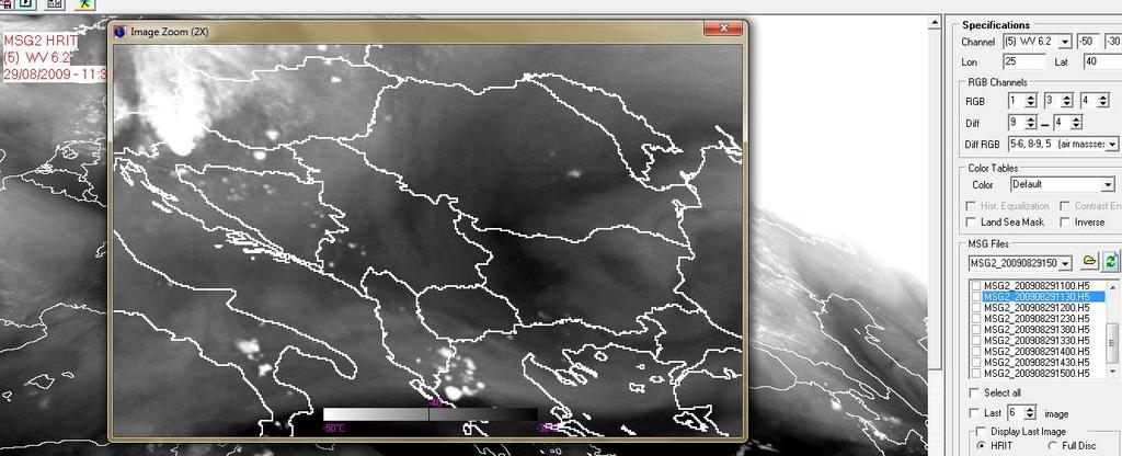 : Το λογισµικό Eumetcast. β) Εικόνα 32