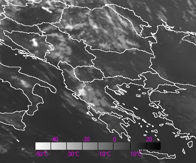8:00 13:00 α) β) 15:00 16:00 γ) δ) Εικόνα 33: Κανάλι ορατού υψηλής