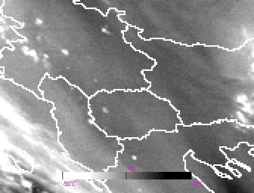 (Οι µαύροι αριθµοί στην εικόνα 43 α δείχνουν τις θερµοκρασίες λαµπρότητας του καναλιού 6.