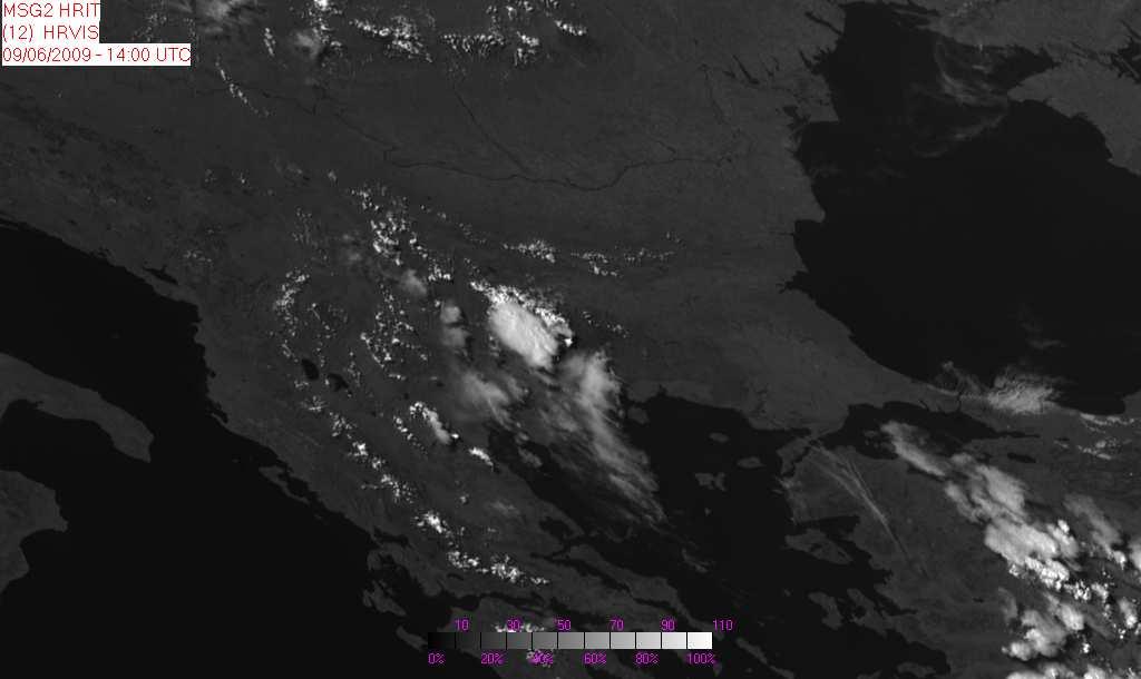 Την µεγαλύτερη ανάπτυξη είχαν αυτά στη νότια ουλγαρία και σε ορισµένες περιοχές κατά µήκος του ορεινού κορµού της ηπειρωτικής Ελλάδας που εξελίχθησαν σε Cb ενώ στη Ρουµανία δεν είχαν ανάλογη ανάπτυξη.