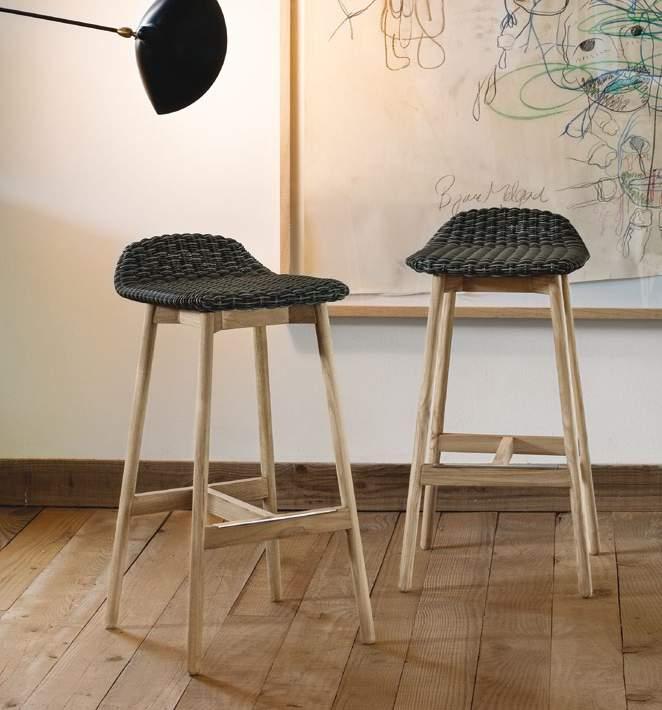 ROUND Τραπέζι ref. 76513 Καρέκλα ref. 76501 Bar stool ref.