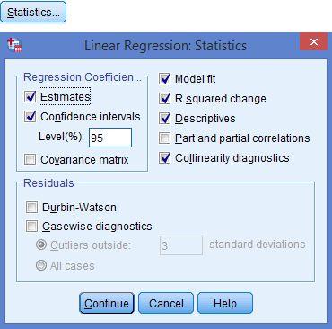 ΠΑΡΑΔΕΙΓΜΑ ΜΕ ΤΟΥΣ 200 ΔΗΜΟΥΣ Analyze, Regression, Linear, Statistics Πίνακας συσχέτισης μεταξύ των ερμηνευτικών μεταβλητών Διάγνωση της