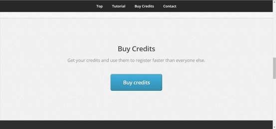 Βήμα 2: Μετά που θα μεταφερθείτε στο https://fast-banner.com/pay.html, επιλέξτε τον τύπο του credit από την λίστα και πατήστε στο κουμπί του PayPal Buy now.