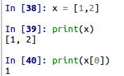 Για μια μεταβλητή μπορούμε με χρήση της εντολής type να δούμε τι τύπος είναι. Π.χ.: Μπορεί να εφαρμοστεί και σε μια μεταβλητή: Η Python έχει δύο τύπους δεδομένων που θα μελετήσουμε σε αυτό το εργαστήριο, τις λίστες (lists) και τα tuples.