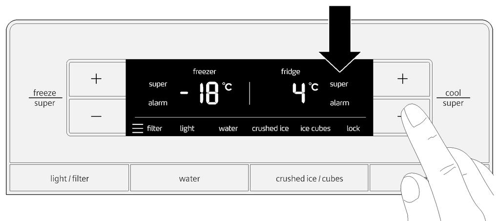 Tam otomatik NoFrost sistemi sayesinde dondurucu buzsuz kalır. Buz çözme gerekli değildir.