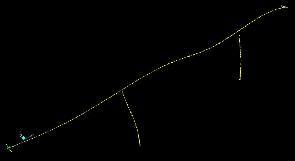 Τ 1,init = 2,51631 s Τ 1,upgr = 2,29759 s α) 1 η ιδιοµορφή αρχικού και αναβαθµισµένου συστήµατος (εγκάρσια µεταφορική) Τ