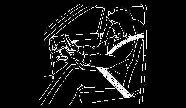 Ανύψωση Βεβαιωθείτε ότι το προσκέφαλο του καθίσματος είναι τοποθετημένο από την θέση αποθήκευσης ή οποιαδήποτε θέση μη ασφάλισης στην θέση που το κουμπί ασφάλισης να έχει ασφαλίσει, πριν καθίσετε στο