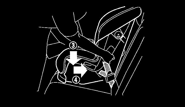 Σε αυτές τις περιπτώσεις, αποθηκεύστε με ασφάλεια στον χώρο των αποσκευών το προσκέφαλο του καθίσματος ώστε να μην γίνει επικίνδυνο εάν τιναχτεί στην διάρκεια απότομου