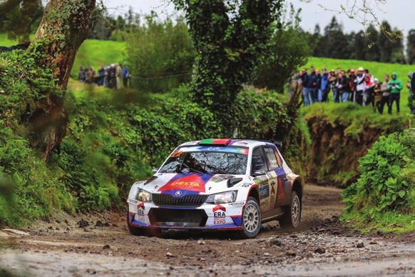 Early enough After only two out of the eight championship s rounds, Bruno Magalhaes- Hugo Magalhaes (Skoda Fabia R5) lead the standings with 63 points.