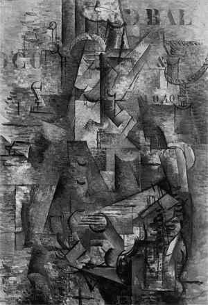 1) Braque, The Portuguese, 1911.