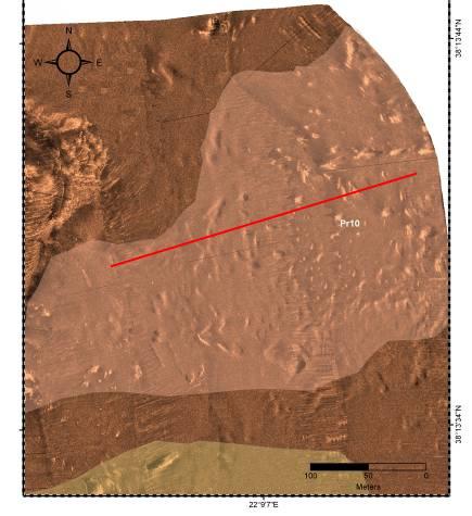 Παρουσίαση αποτελεσµάτων Pr10 δ 5 δ 4 Εικόνα 4.19: Τοµή κάθετη προς την ενότητα 5.