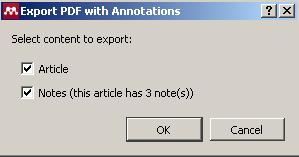 Κάνετε διπλό κλικ ώστε να ανοίξει το PDF σε μια νέα καρτέλα και κατόπιν επιλέγετε File Export PDF with Annotations.
