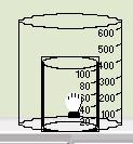 εσωτερικό αντικείμενο. 5.2.5 Θερμόμετρο τοίχου Το θερμόμετρο τοίχου δείχνει τη θερμοκρασία του περιβάλλοντος χώρου του Εργαστηρίου Θερμότητας. Έτσι για παράδειγμα, στην εικόνα 5.
