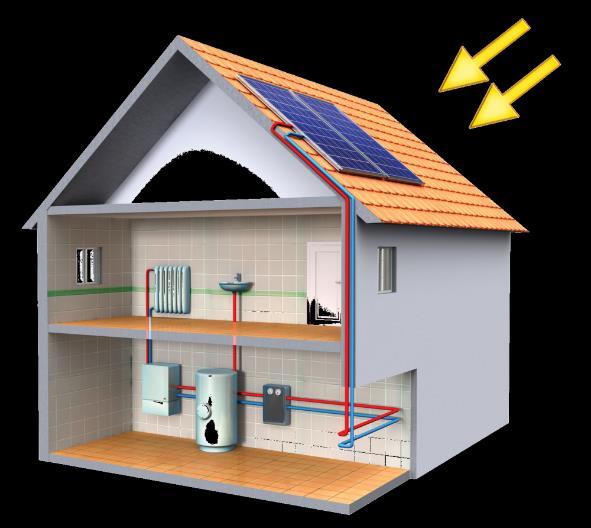 2.4 Domestic Hot Water (DHW) The yearly consumption for domestic hot water is around 15 kwh/m 2.