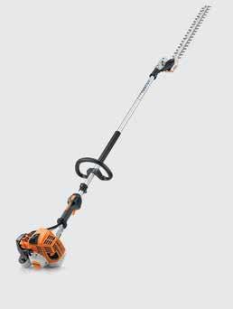 9 Hp Μήκος μαχαιριών: 60 cm 4,5 kg Εξαιρετικά Xαμηλό βάρος 145 o HS 82 R 575