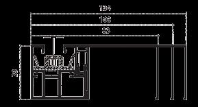 allowing the product to be adapted to a variety of architectural requirements.