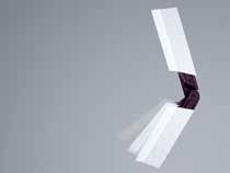 For corners other than 90, mounting is possible by using the adjustable corner component.