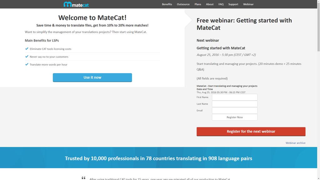 MATECAT http://www.matecat.