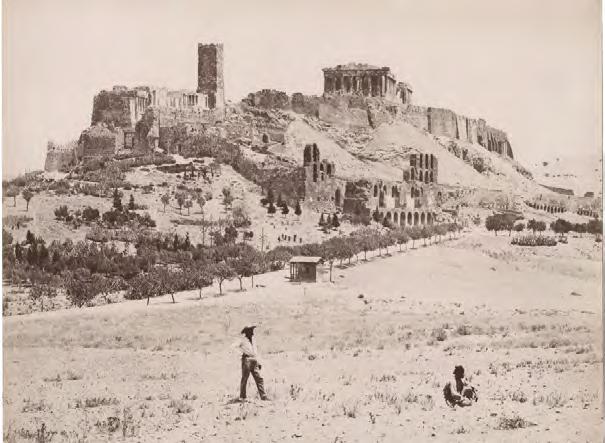 Η Ακρόπολη από τους πρόποδες του λόφου του