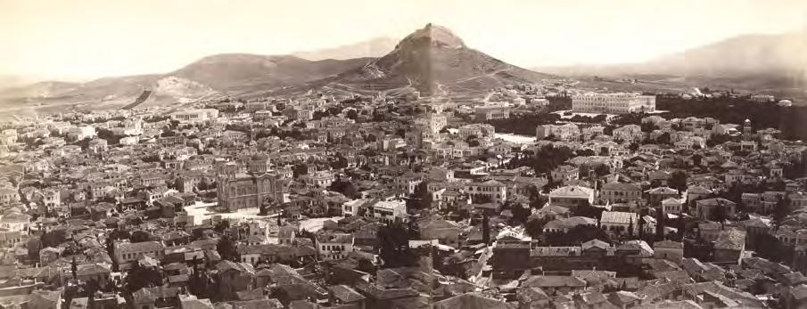 Woodburytype Πανοραμική άποψη της Πλατείας Συντάγματος από την