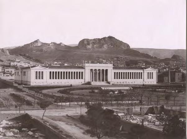 The Palace and Syntagma Square from the foothills