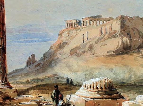 Οι στύλοι του Ολυμπίου Διός και η Ακρόπολη The columns of the