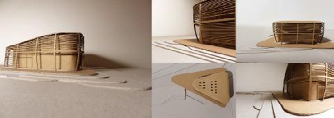 Students will be involved in design process, materiality and construction by developing small-scale habitation projects.