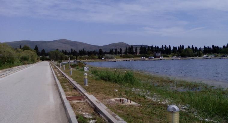 10 Περιοχή εγκατάστασης της βάσης Για την υλοποίηση των σημείων που αποτελούν τη βάση χρησιμοποιήθηκε ειδική διάταξη (εικόνα 3.