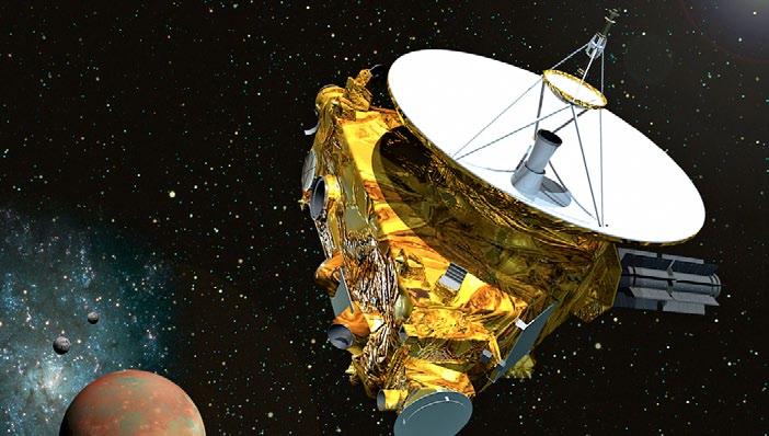 Ακόμη πιο μακριά αναμένεται να φτάσει η διαστημοσυσκευή Νέοι Ορίζοντες της NASA, που εκτοξεύθηκε στις 19 Ιανουαρίου 2006, με προορισμό τον πλανήτη-νάνο Πλούτωνα, στον οποίο αναμένεται να φτάσει το